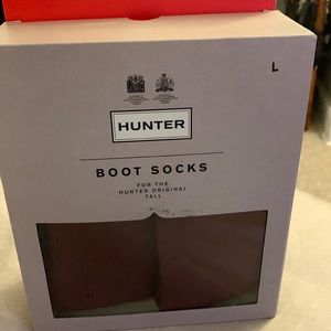 Hunter Boot Socks- Size L NWT